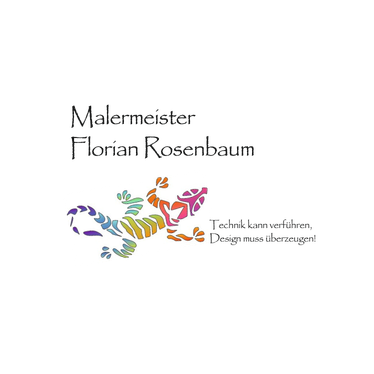 Logo von Malermeister Florian Rosenbaum für Malerarbeiten und Raumgestaltung in Fürth